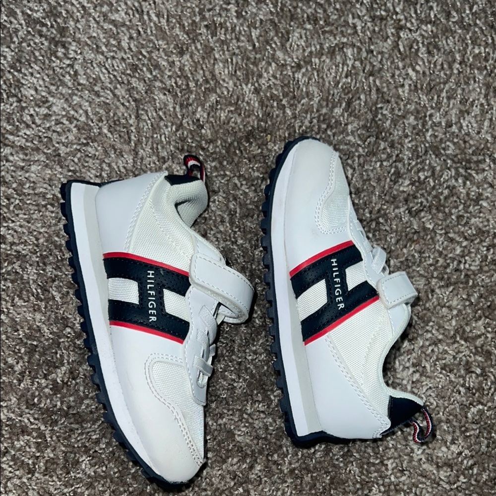 Tommy Hilfiger Kids White Sneakers